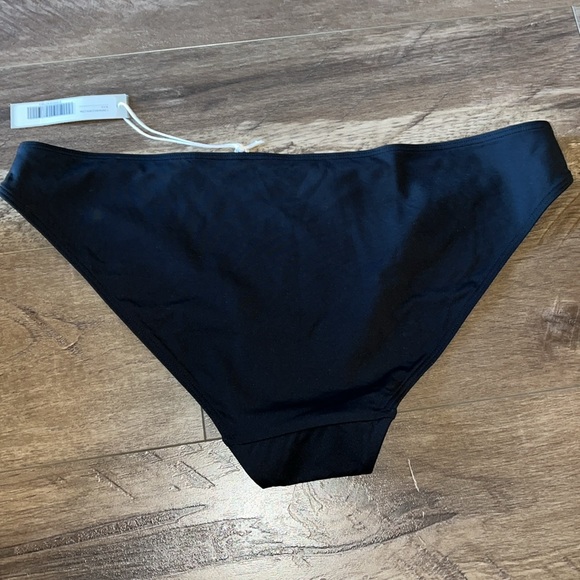 EVERLANE RENEW BIKINI BOTTOM SIZE XL BLACK NWT - Picture 5 of 5